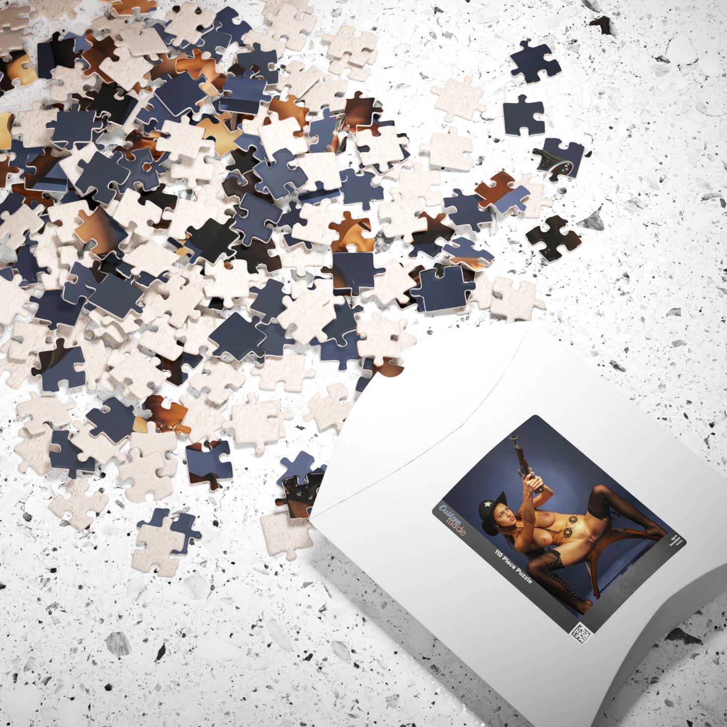 Puzzle (110, 252, 520, 1014-piece) Naked Chicks With Guns