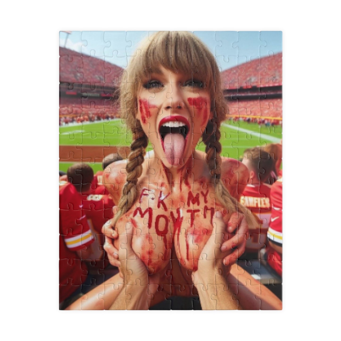 Puzzle (110, 252, 520, 1014-piece) Taylor Swift AI Nudes