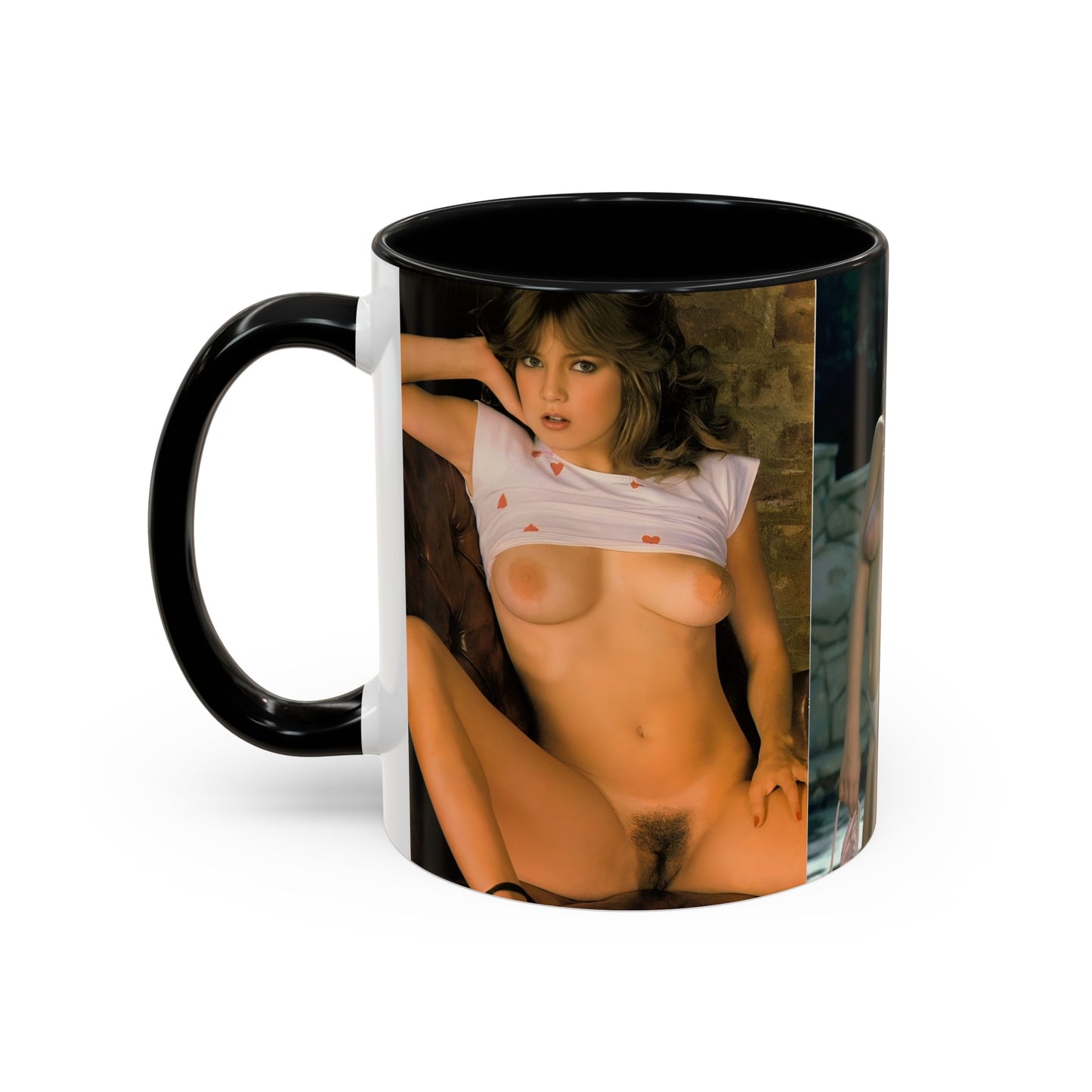 Accent Coffee Mug (11, 15oz) Traci Lords Nude Naked Retro Fuck Sex