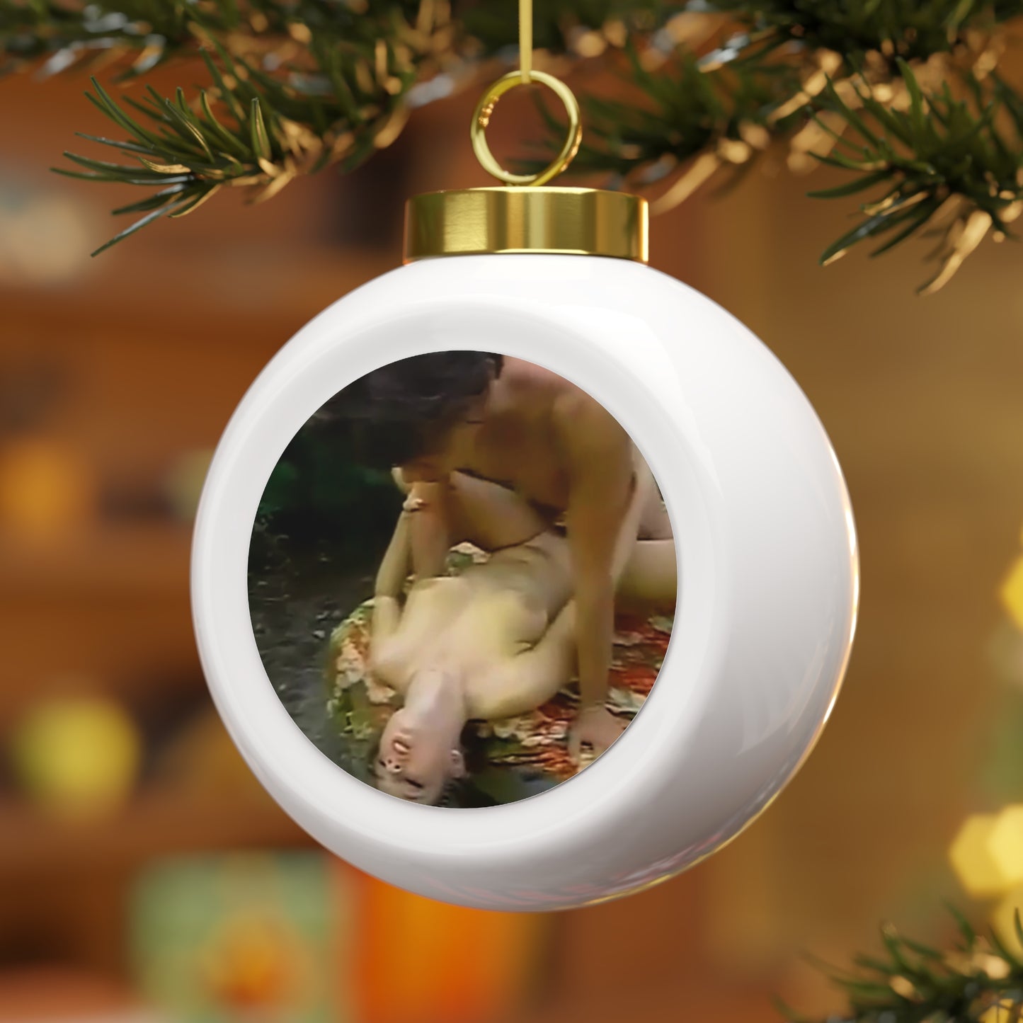 Christmas Ball Ornament Traci Lords Nude