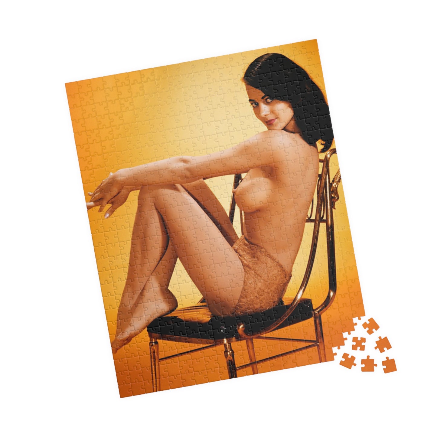 Puzzle (110, 252, 500, 1014-piece) Playmate 1959 Virginia Gordon Nude #2