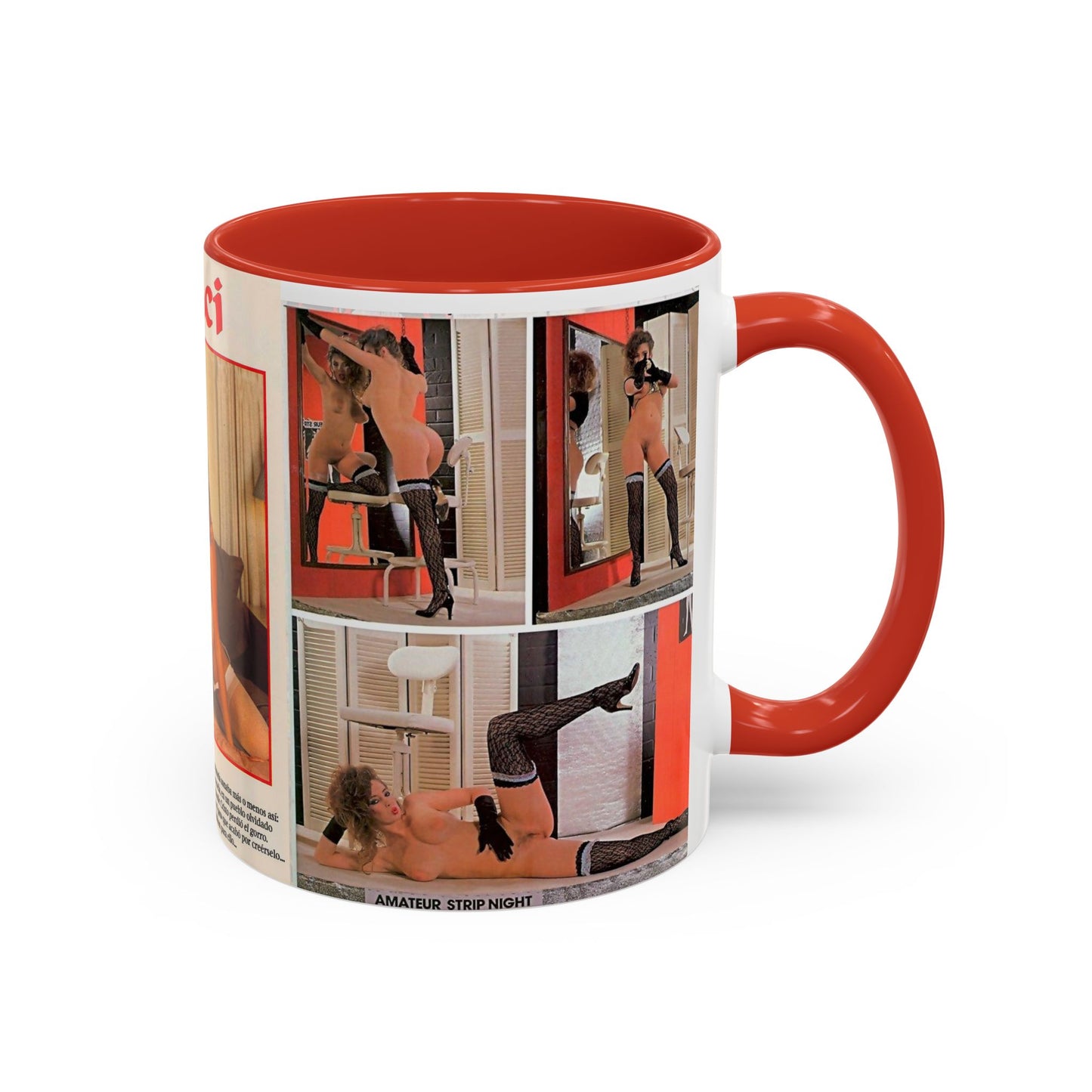 Accent Coffee Mug (11, 15oz) Traci Lords Nude