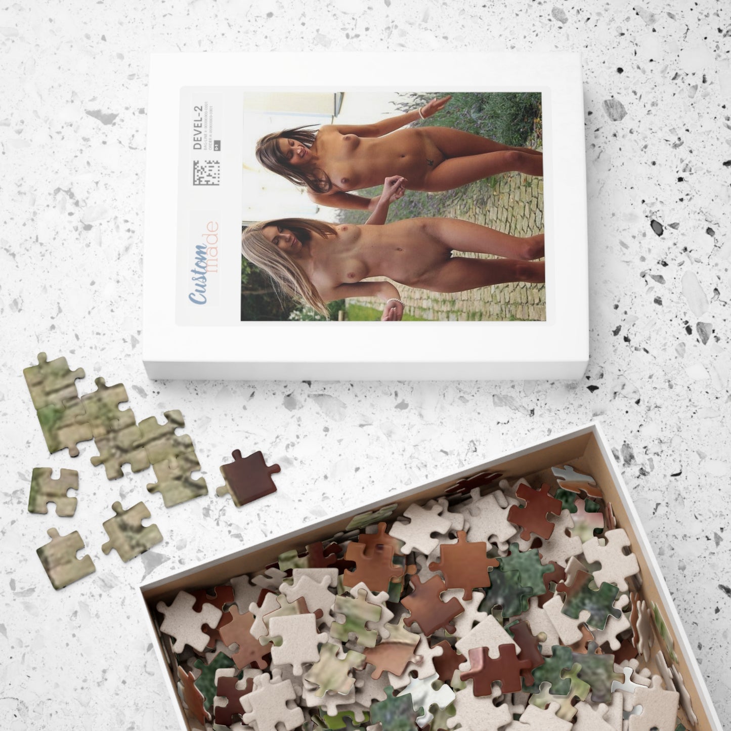 Puzzle (110, 252, 500, 1014-piece) Nude Walk