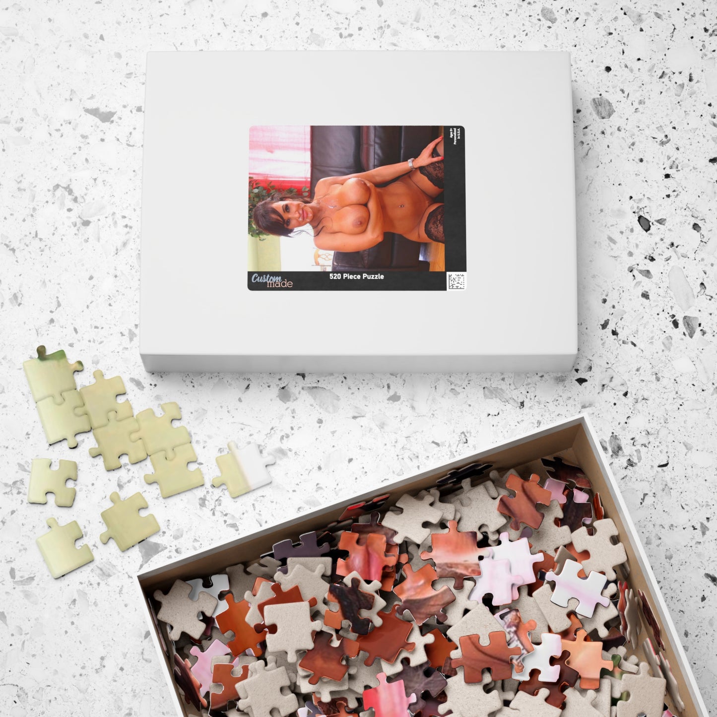 Puzzle (110, 252, 500, 1014-piece) Pornstar Lisa Ann Nude