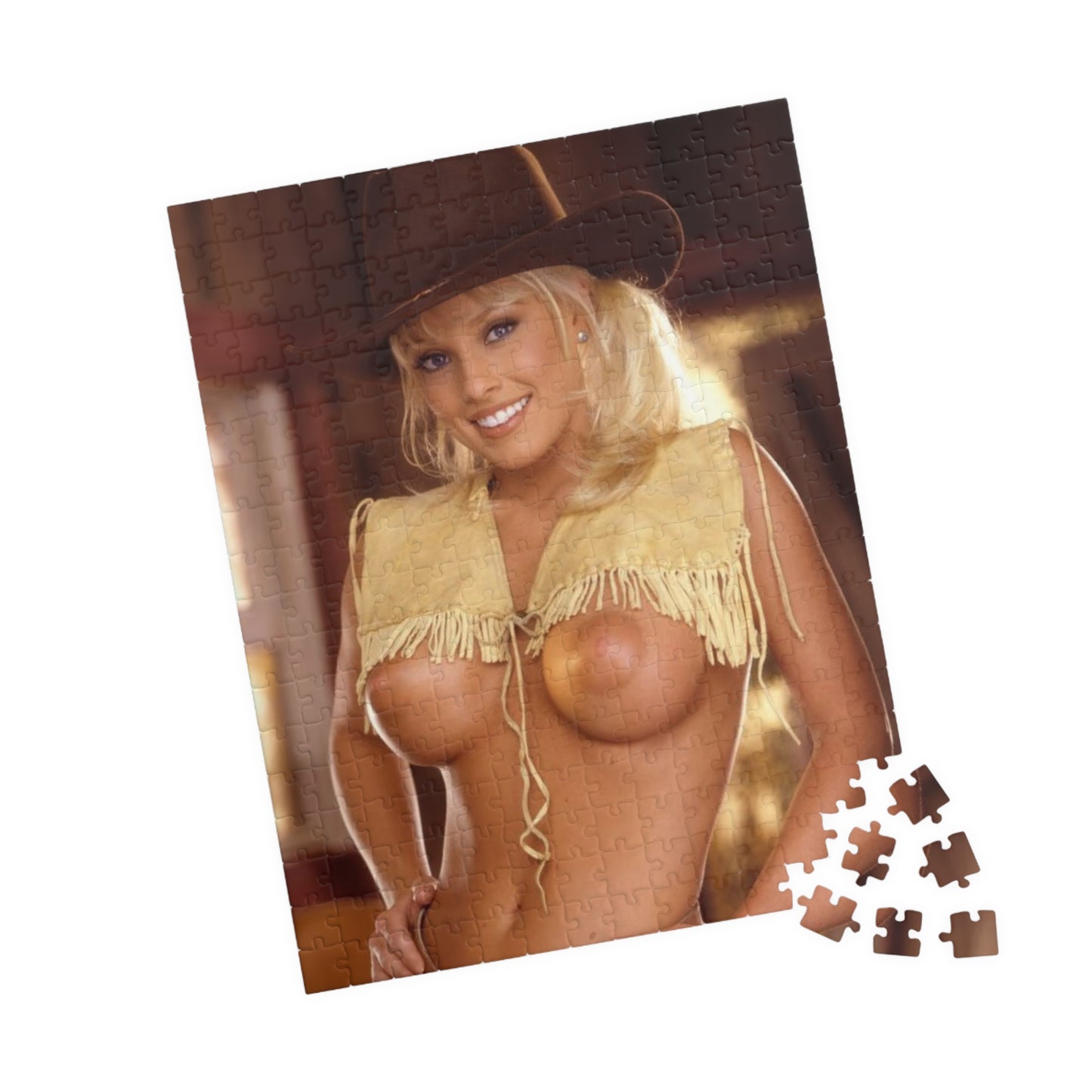 Puzzle (110, 252, 500, 1014-piece) Playboy Playmate January 1999 Jaime Bergman