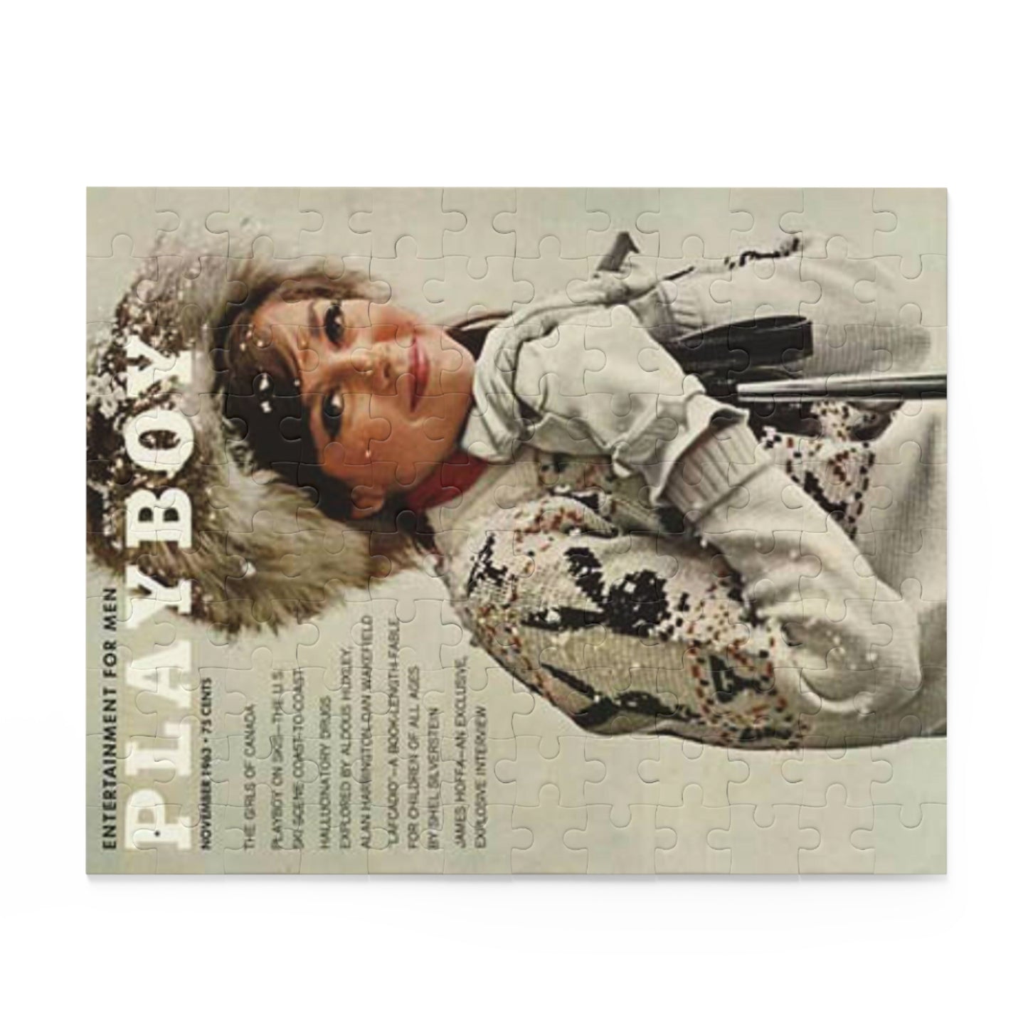 Puzzle (120, 252, 500-Piece) Playboy Cover November 1963