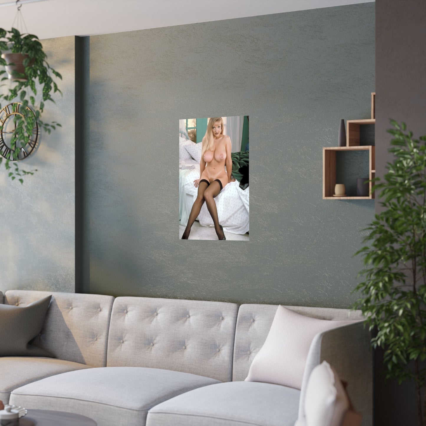 Satin Posters (210gsm) Danni Ashe Nude