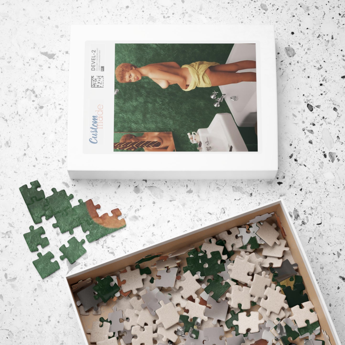Puzzle (110, 252, 500, 1014-piece) Playboy Playmate Nov 1955 Barbara Cameron
