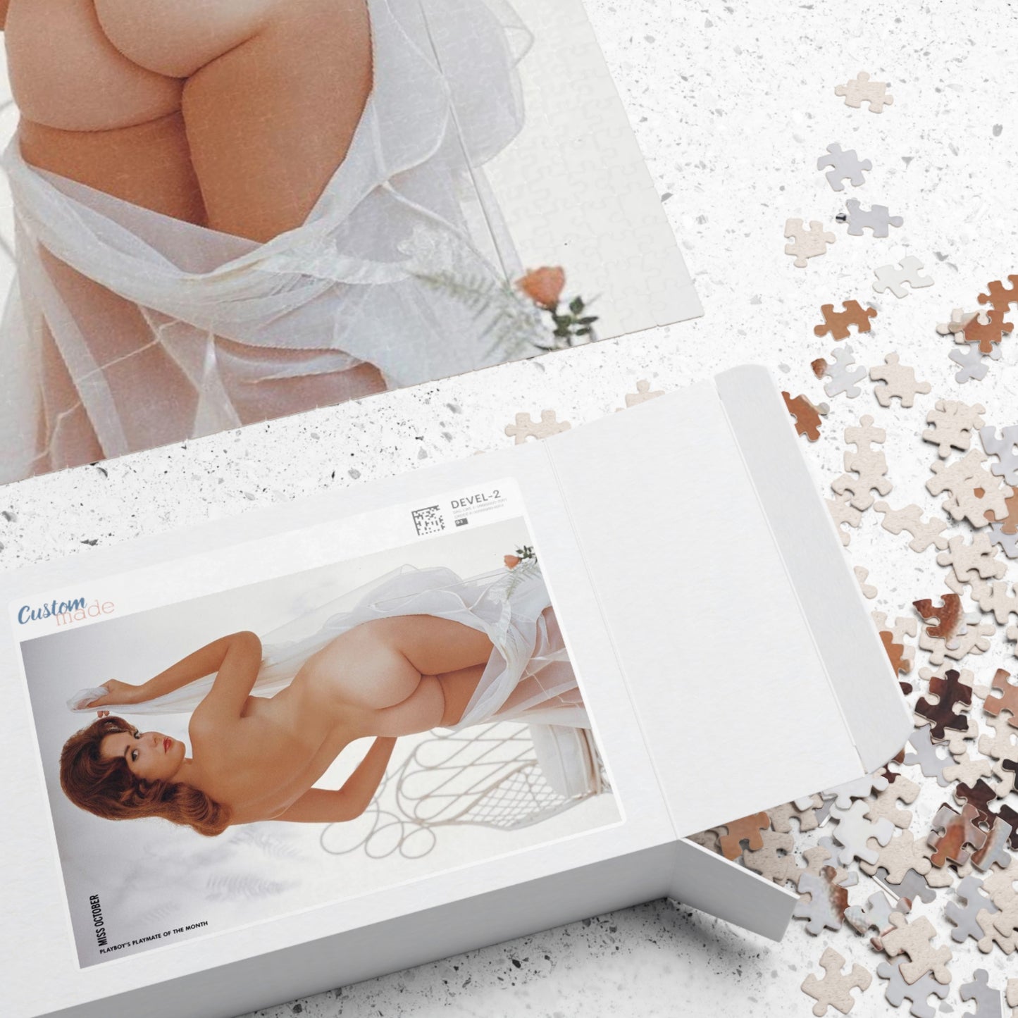 Puzzle (110, 252, 500, 1014-piece) Playboy Playmate October 1960 Kathy Douglas