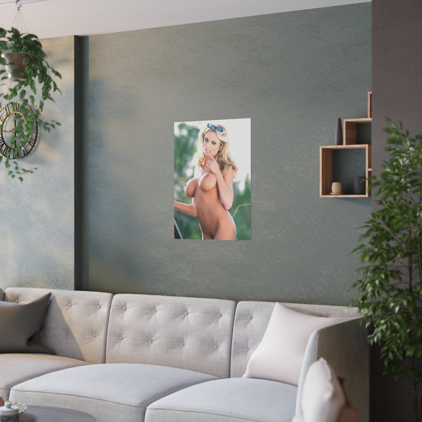 Satin Posters (210gsm) Pornstar Briana Banks Nude