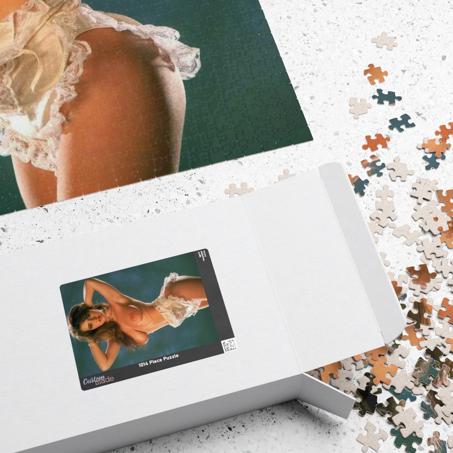Puzzle (110, 252, 520, 1014-piece) Retro Adult Star Gail McKenna Nude