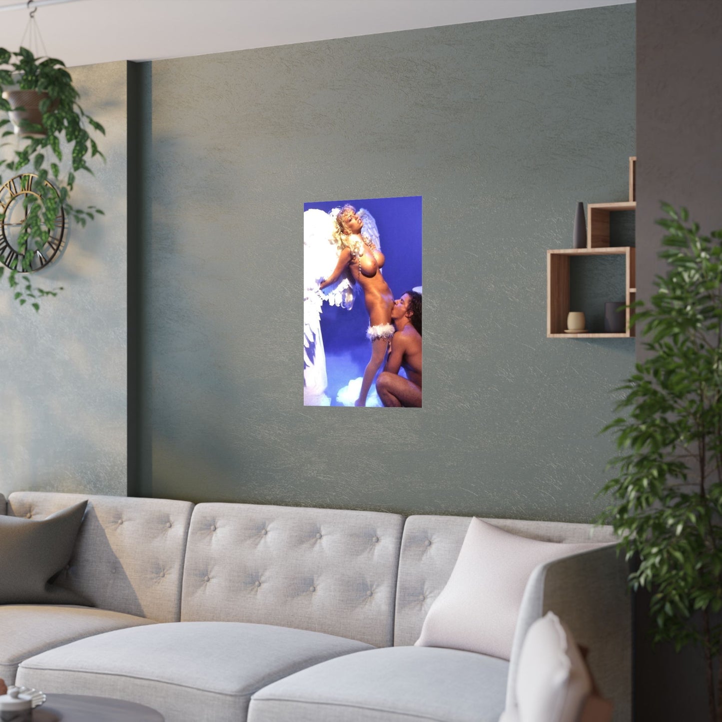 Satin Posters (210gsm) Jenna Jameson Nude Angel