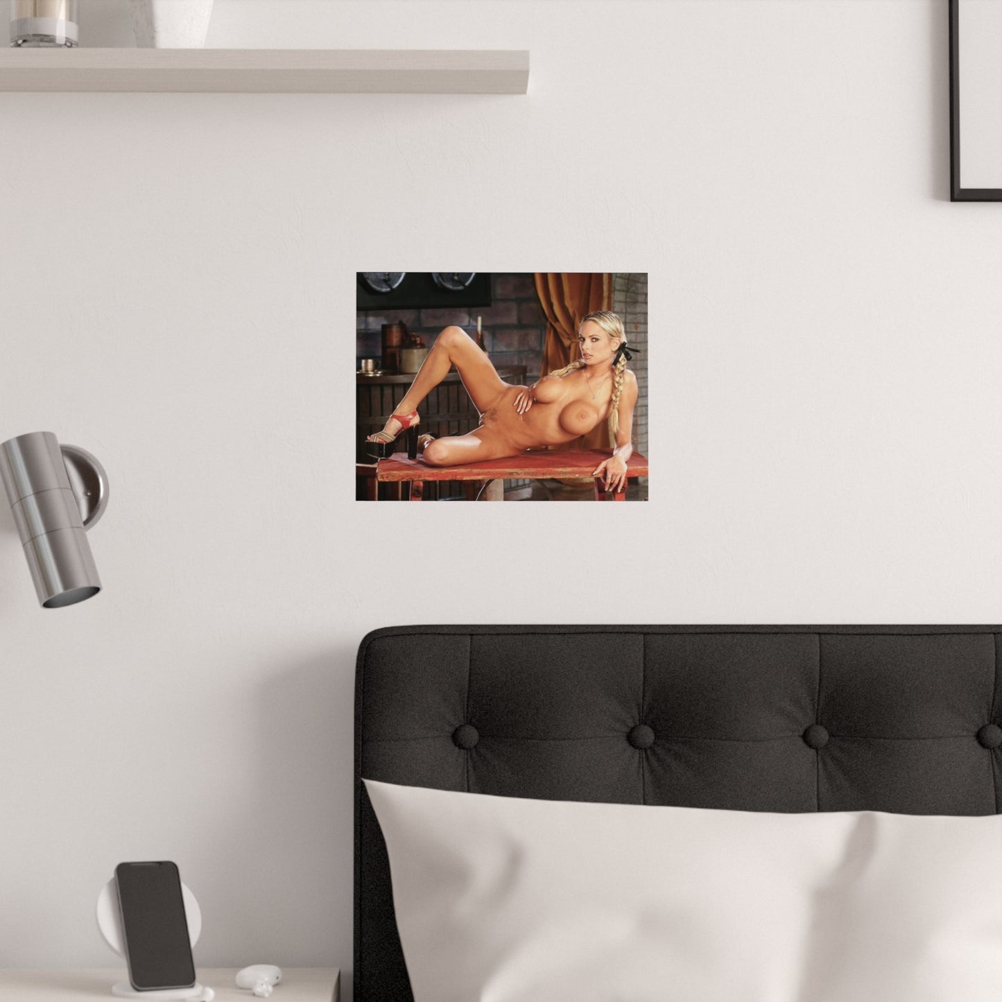 Satin Posters (210gsm) Pornstar Briana Banks Nude