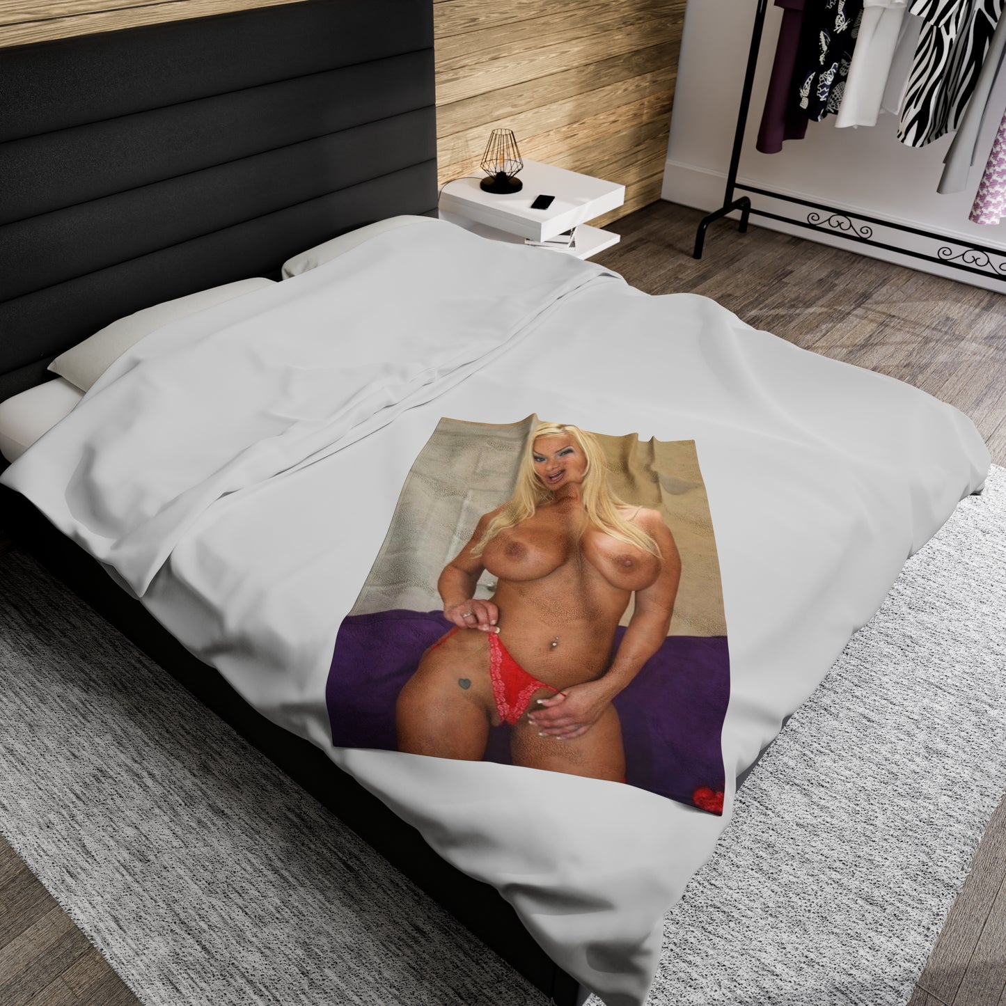 Velveteen Plush Blanket Pornstar Shyla Stylez Nude