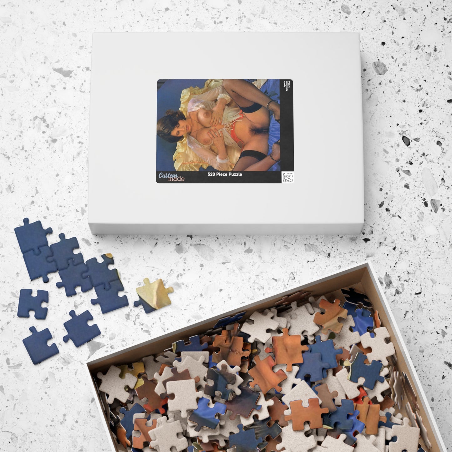 Puzzle (110, 252, 500, 1014-piece) Retro Porn Star Desiree Cousteau