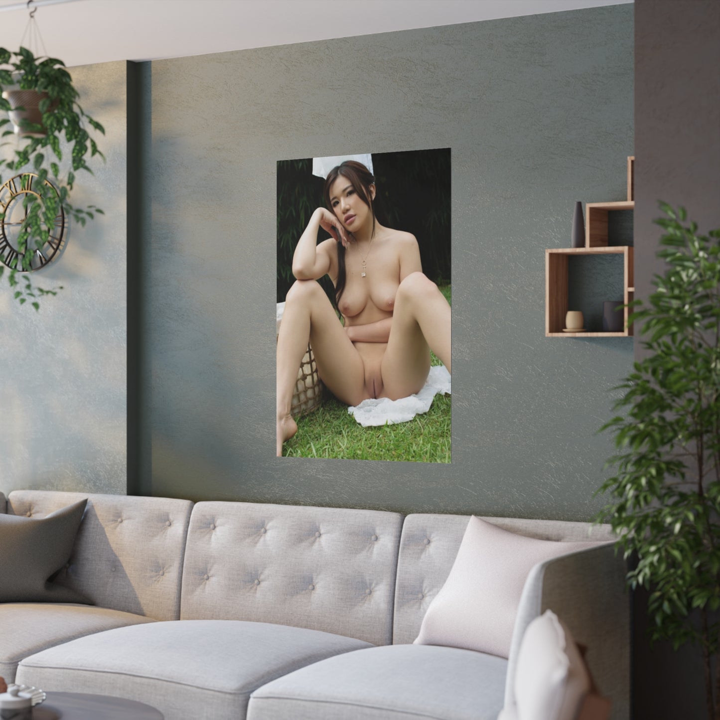 Satin Posters (210gsm) Penthouse Pet January 2022 MSPUIYI