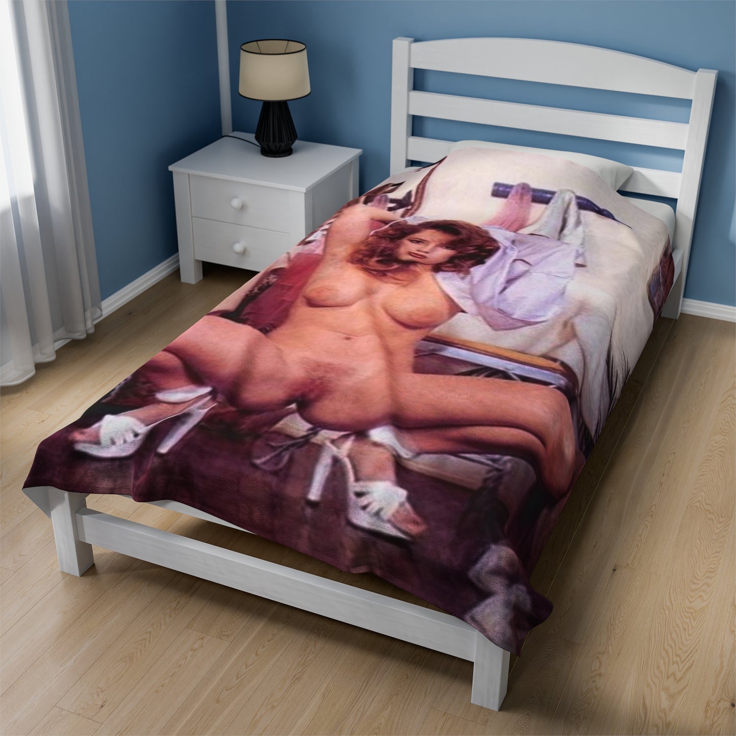 Velveteen Plush Blanket Traci Lords Nude