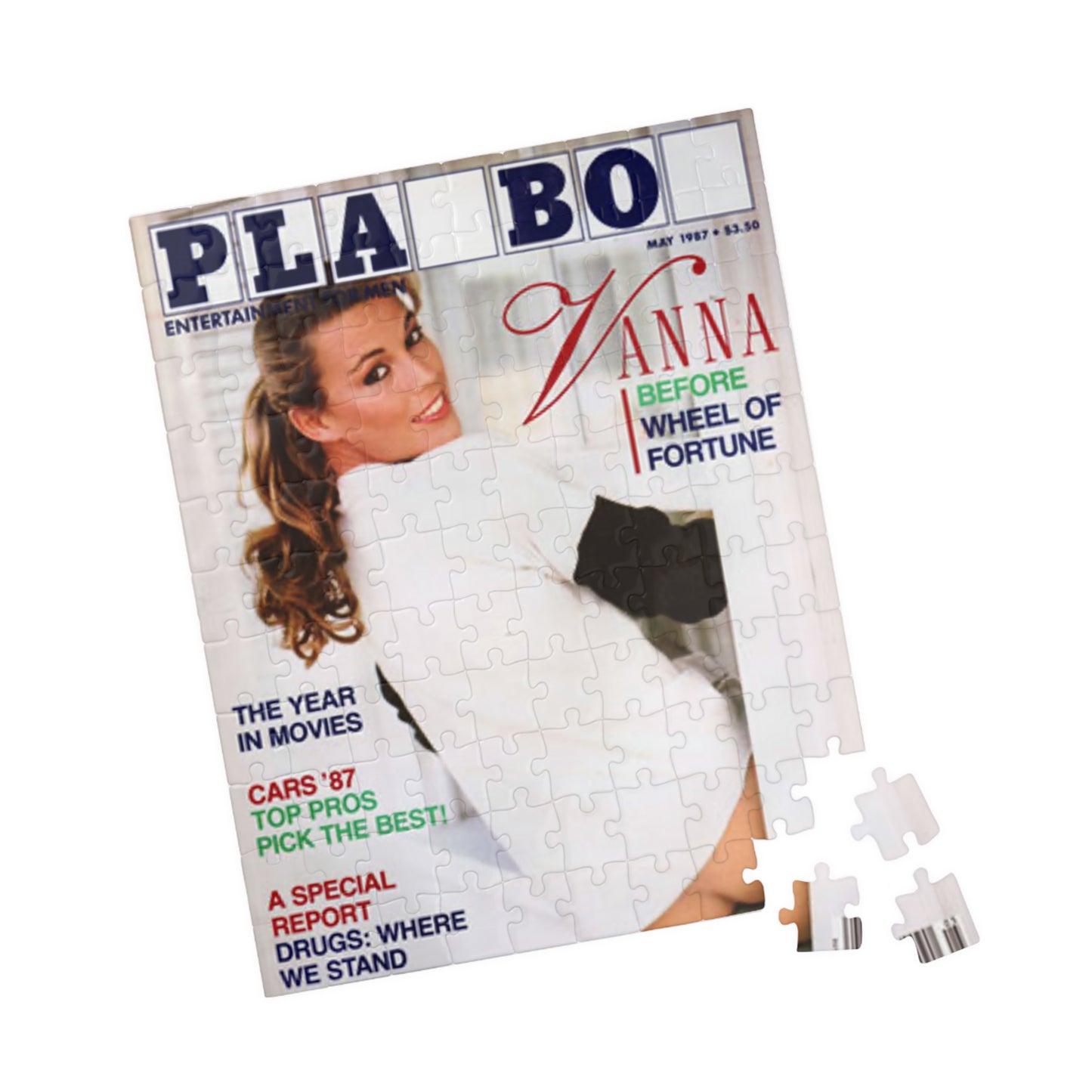 Puzzle (110, 252, 520, 1014-piece) Play Boy May 1987 Cover Vanna White
