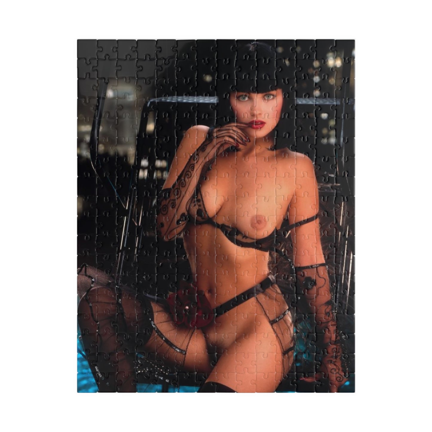 Puzzle (110, 252, 500, 1014-piece) Playboy Playmate Dec 1988 Kata Karkkainen