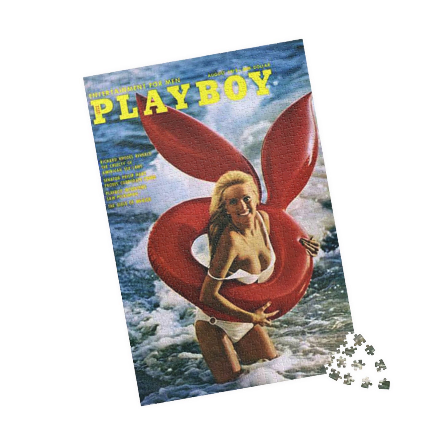 Puzzle (110, 252, 500, 1014-piece) Playboy Cover August 1972