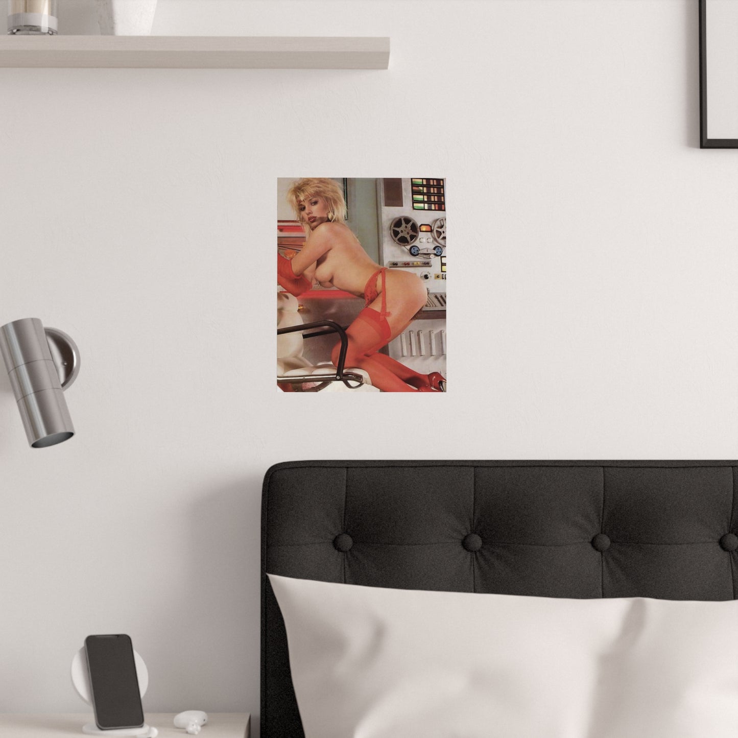 Satin Posters (210gsm) Retro French Porn Star Marilyn Jess