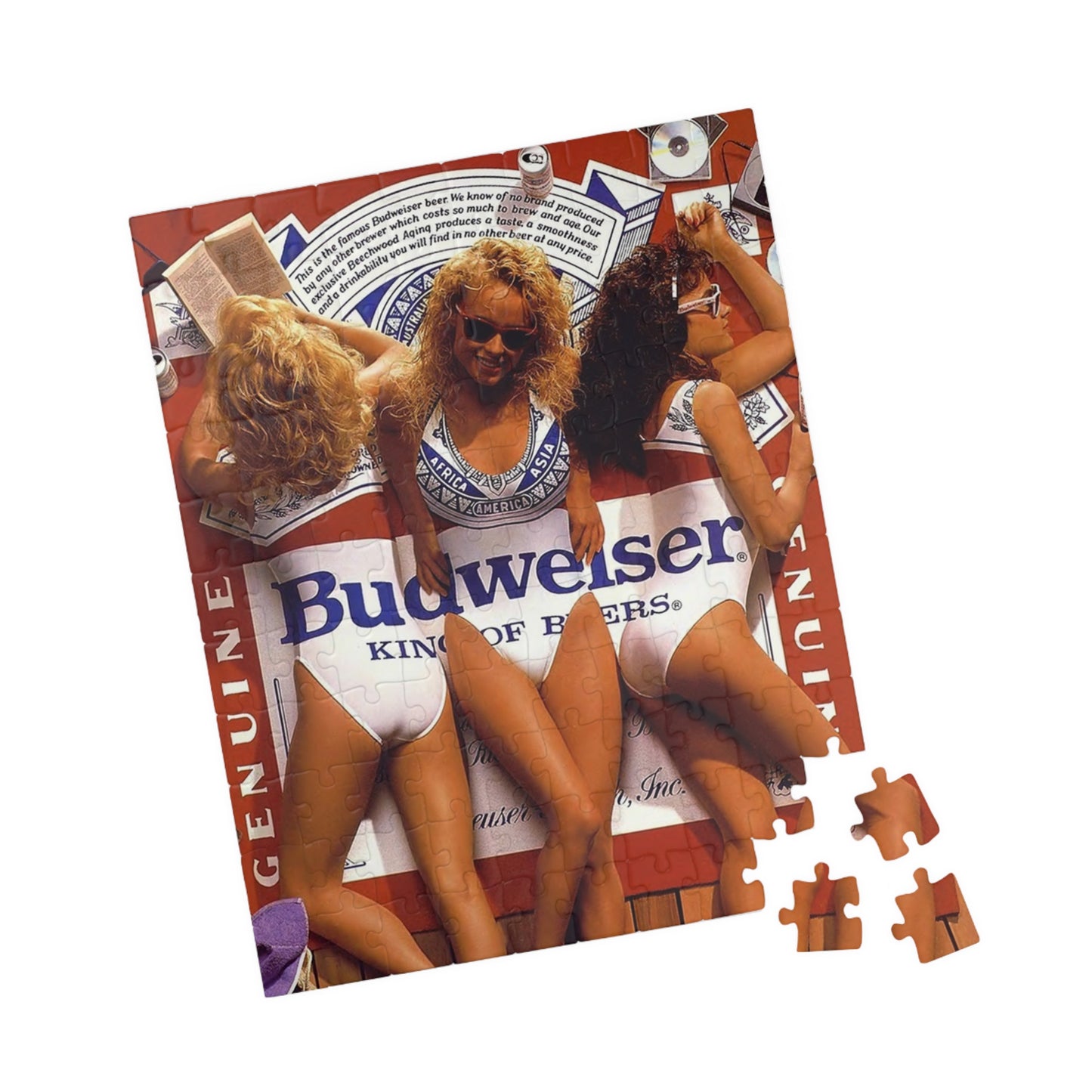 Puzzle (110, 252, 520, 1014-piece) 90s Budweiser Ad