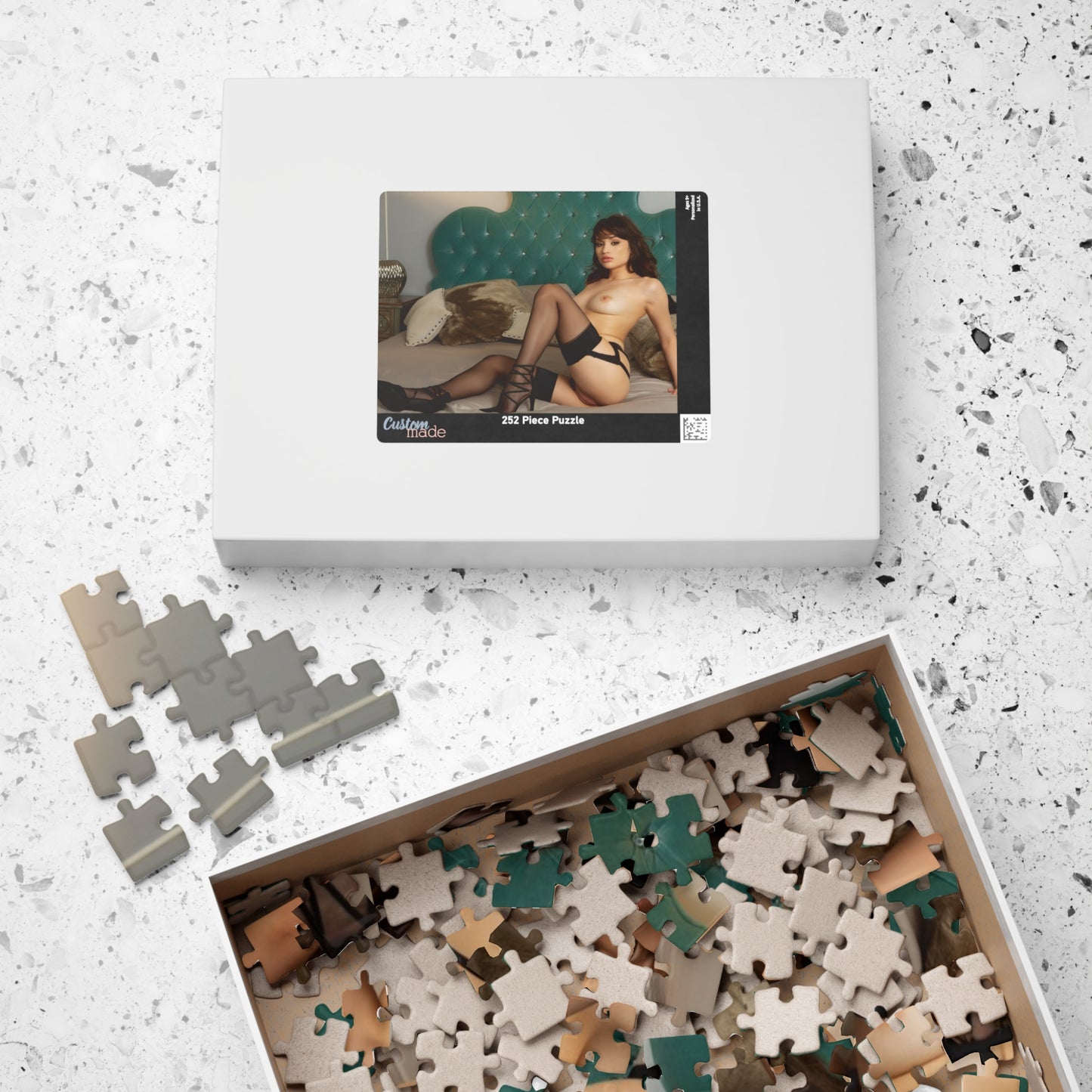 Puzzle (110, 252, 500, 1014-piece) Penthouse Pet October 2019 Liv Wild