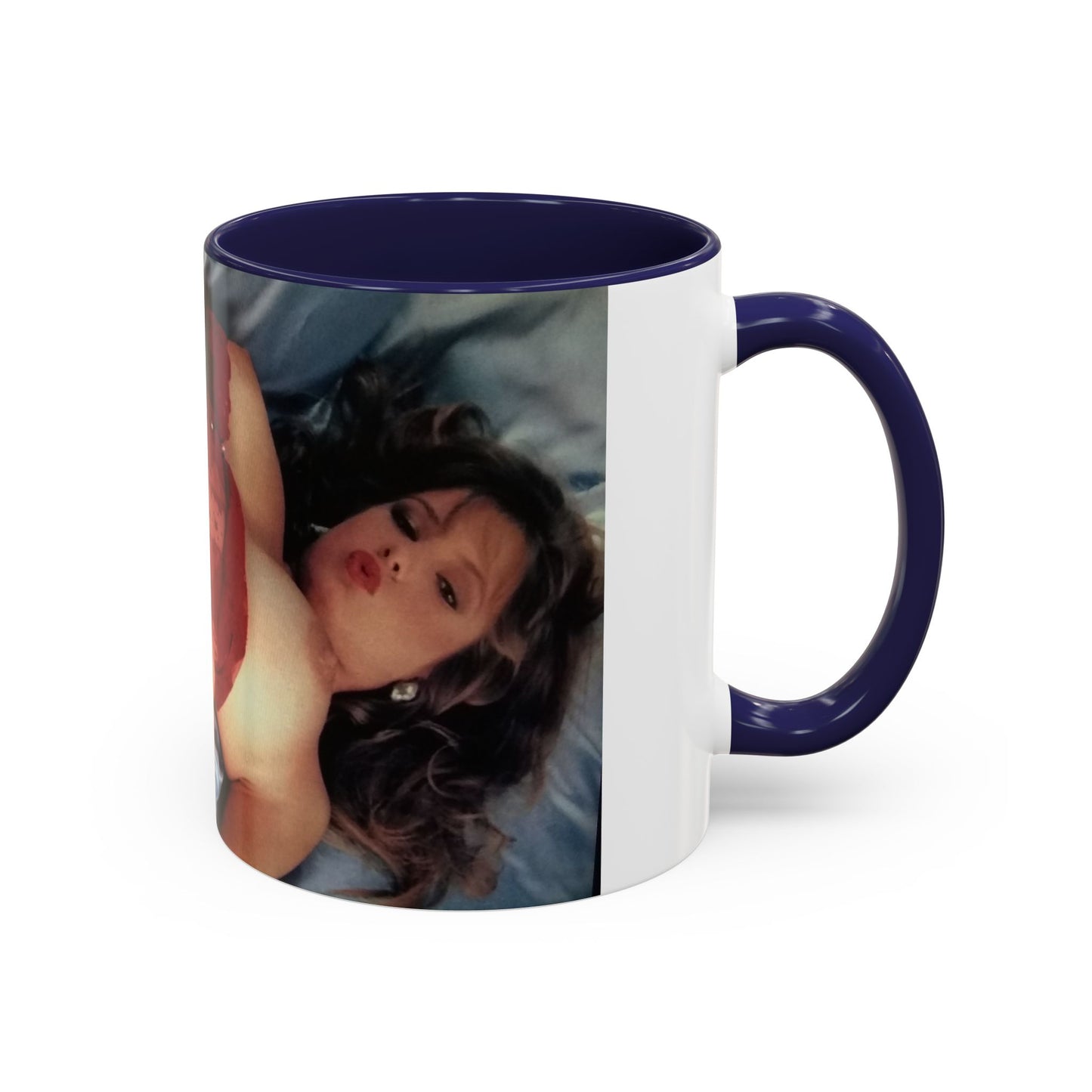 Accent Coffee Mug (11, 15oz) Traci Lords Retro Porn Star Nude Naked