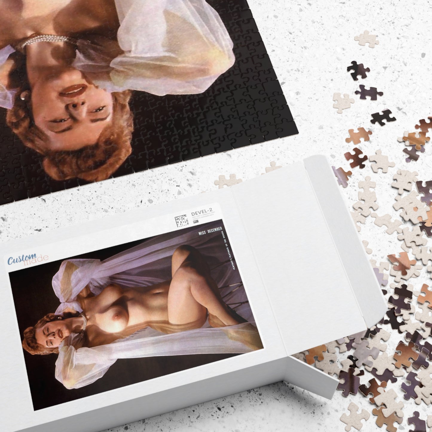 Puzzle (110, 252, 500, 1014-piece) Playboy Playmate Dec 1954 Terry Ryan