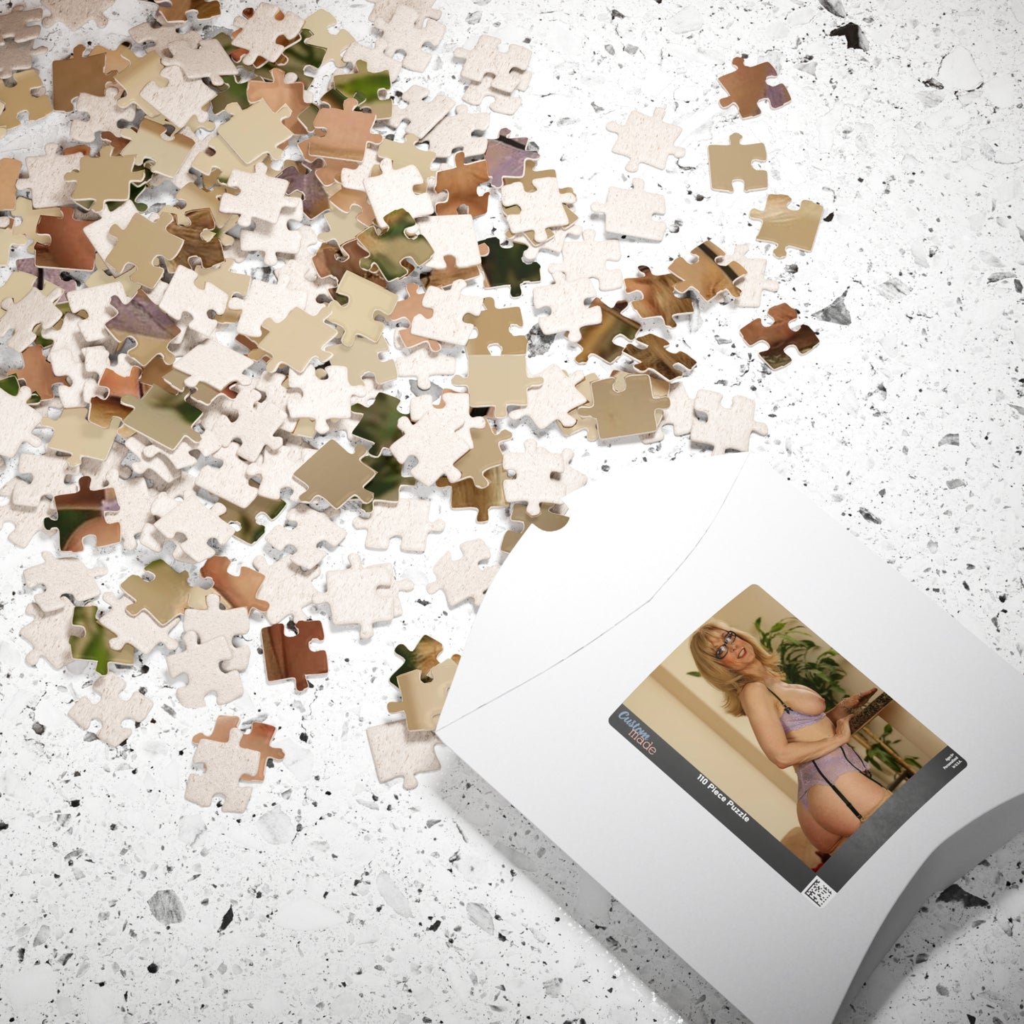 Puzzle (110, 252, 500, 1014-piece) Retro Porn Star Nina Hartley Nude