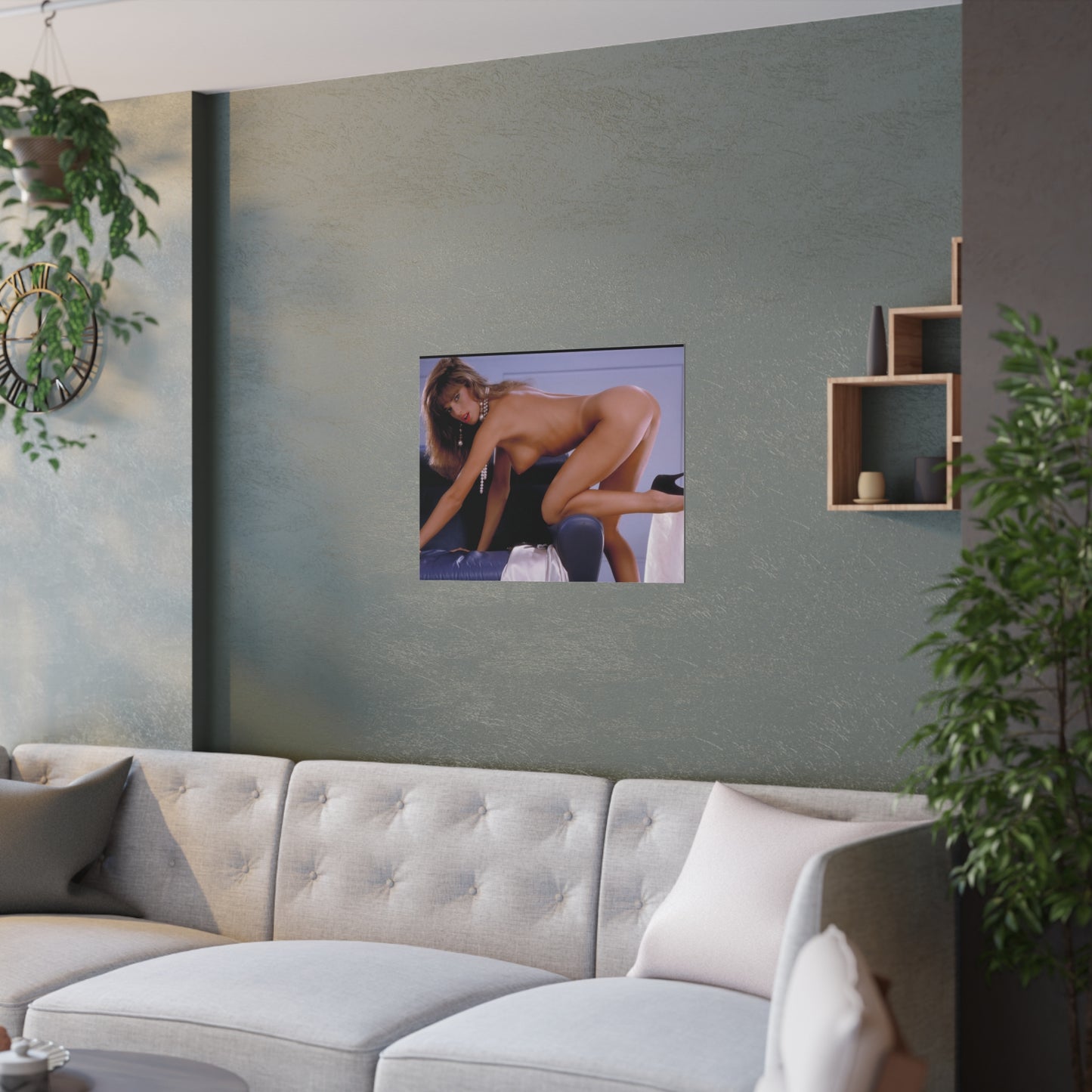Satin Posters (210gsm) Pornstar Racquel Darrian Nude