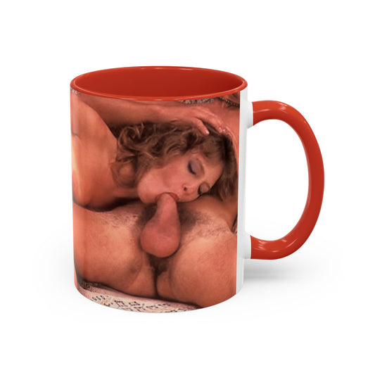 Accent Coffee Mug (11, 15oz) Traci Lords Sexy Naked Nude Fucking Sex