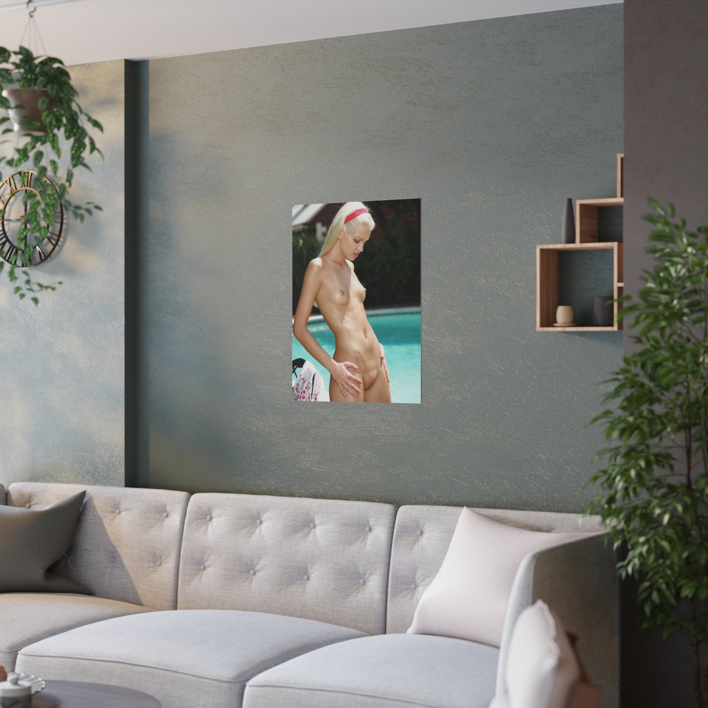 Satin Posters (210gsm) Franziska Facella Nude