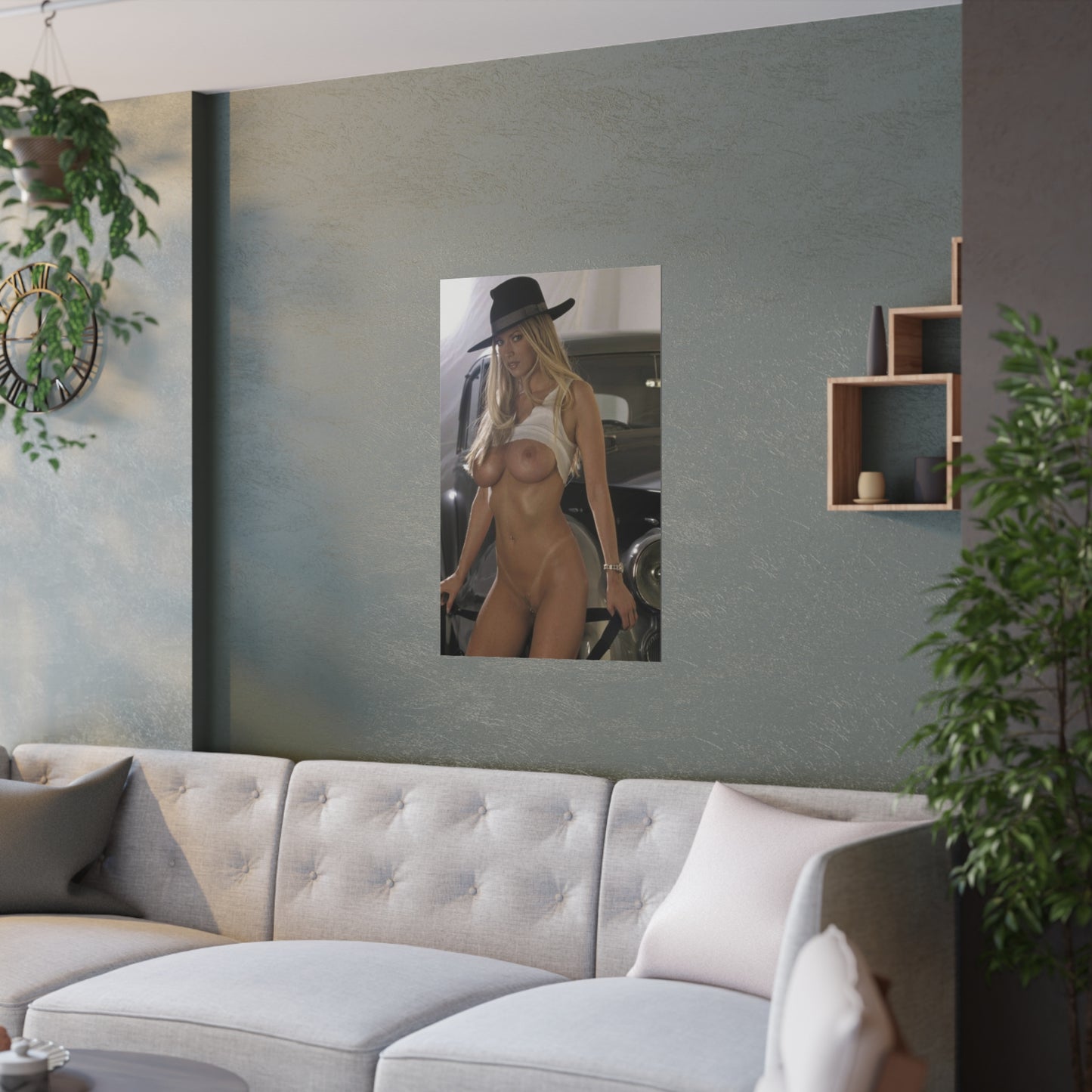 Satin Posters (210gsm) Pornstar Jenna Jameson Nude