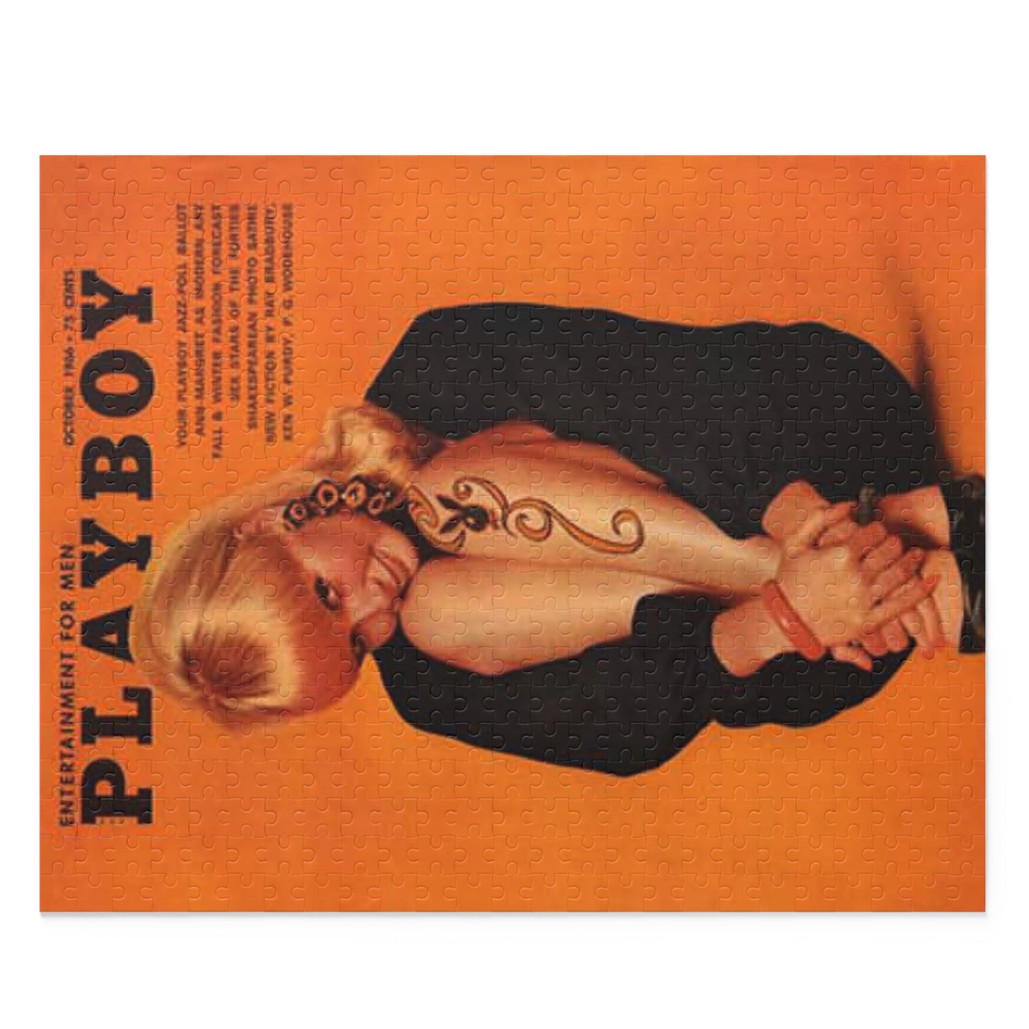 Puzzle (120, 252, 500-Piece) Playboy Cover October 1966