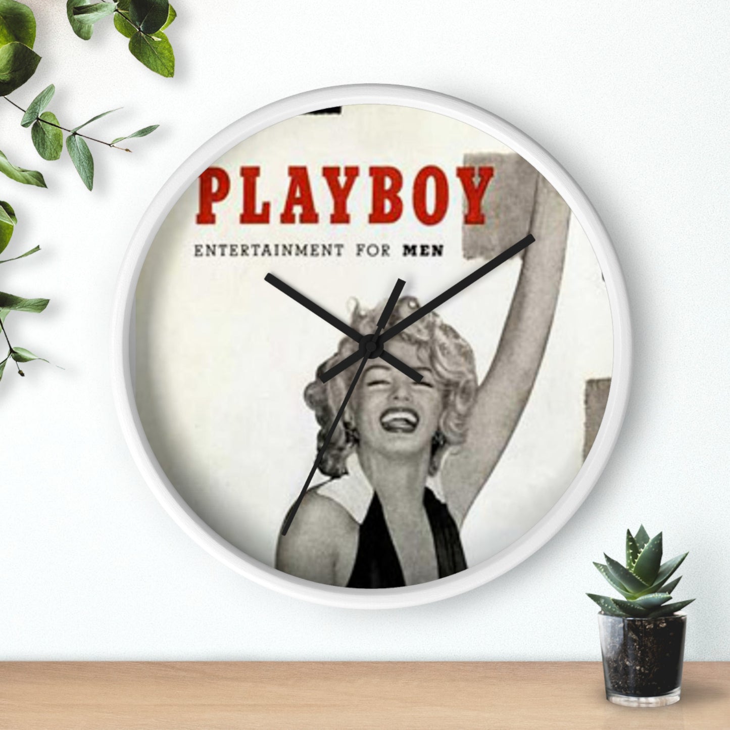 Wall Clock Playboy Cover December 1953 Marilyn Monroe