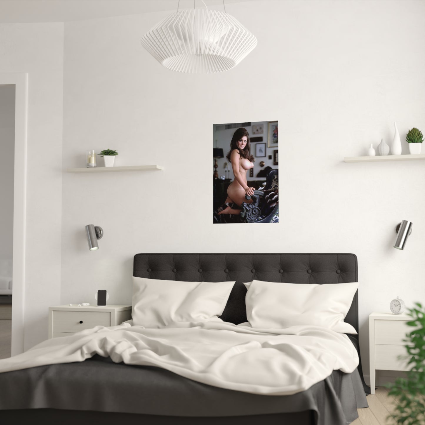 Satin Posters (210gsm) Playboy Playmate Cynthia Myers Nude