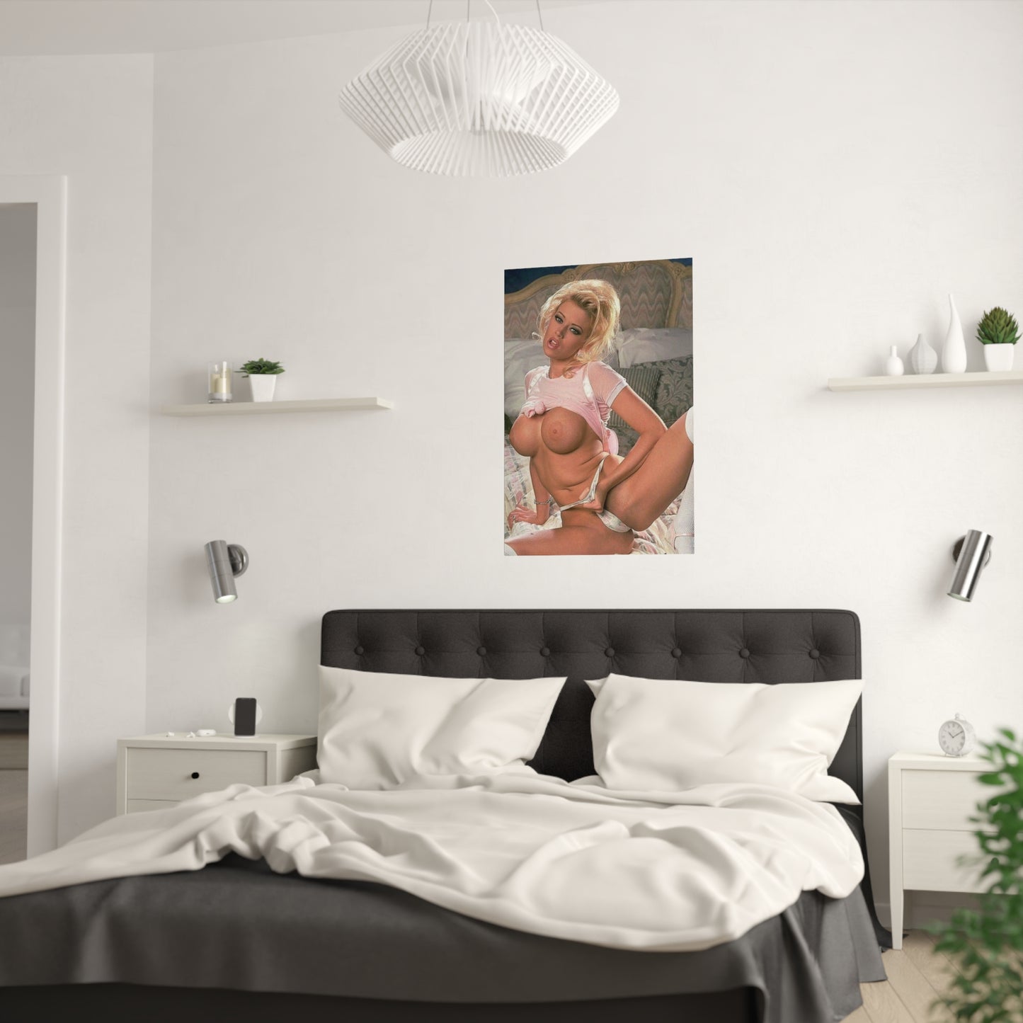 Satin Posters (210gsm) Pornstar Jenna Jameson Nude