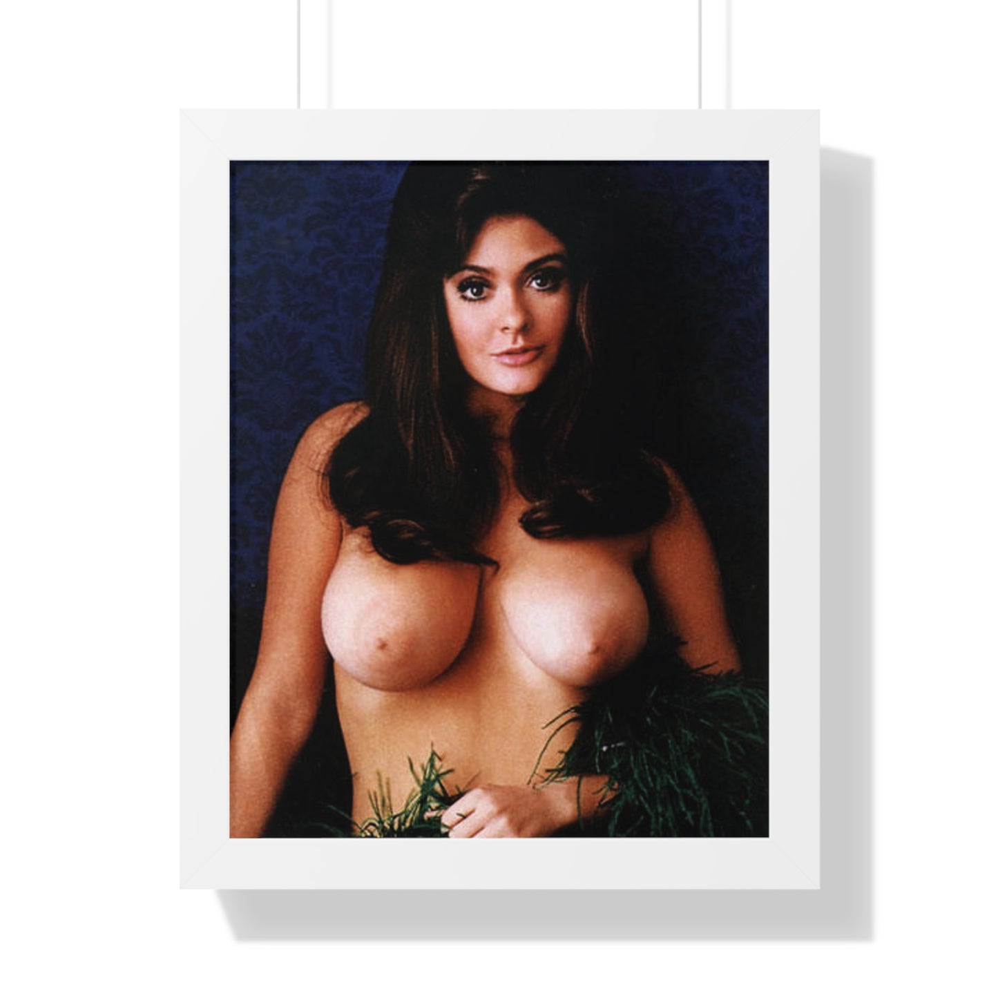 Framed Vertical Poster Playboy Playmate Cynthia Myers Nude