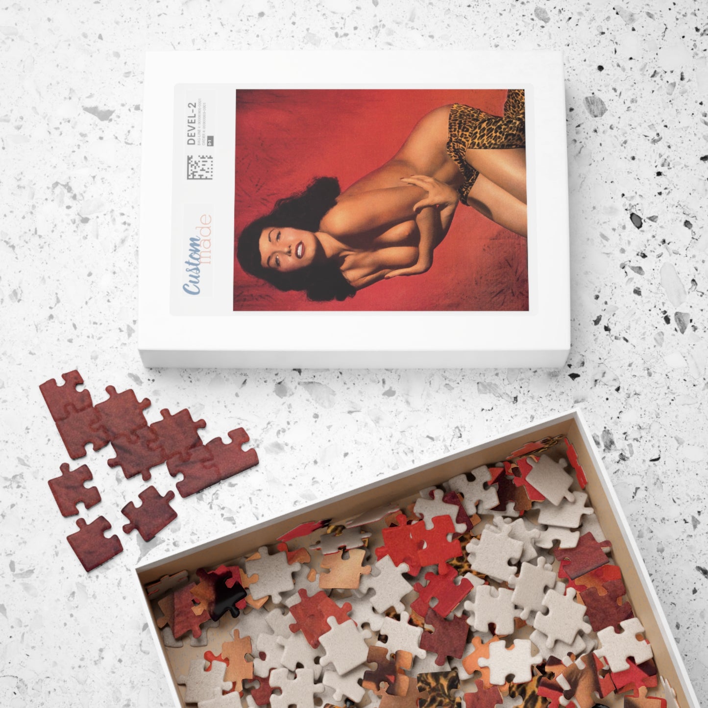 Puzzle (110, 252, 500, 1014-piece) Playmate 1955 Bettie Page Nude
