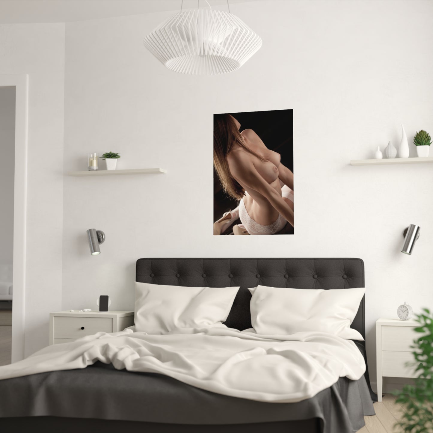 Satin Posters (210gsm) Nude Natural Babe