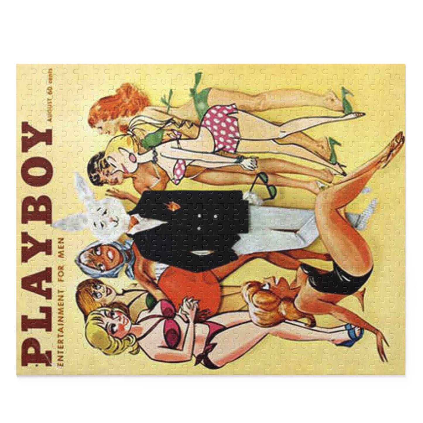 Puzzle (120, 252, 500-Piece) Playboy Cover August 1961