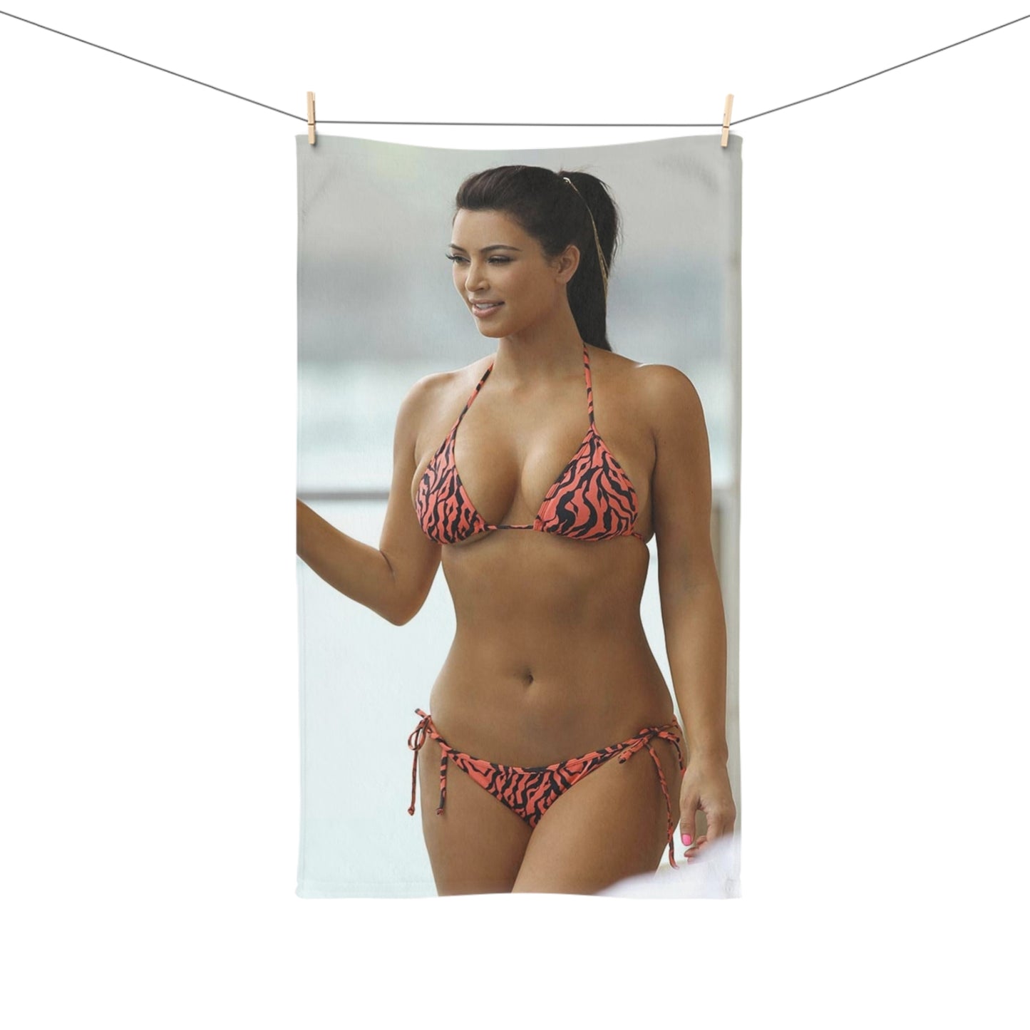 Hand Towel Kim Kardashian Bikini
