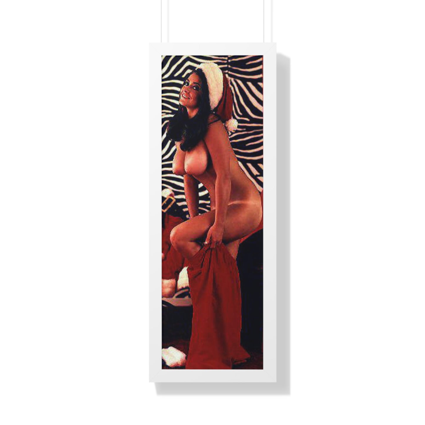 Framed Vertical Poster Playboy Playmate Cynthia Myers Nude