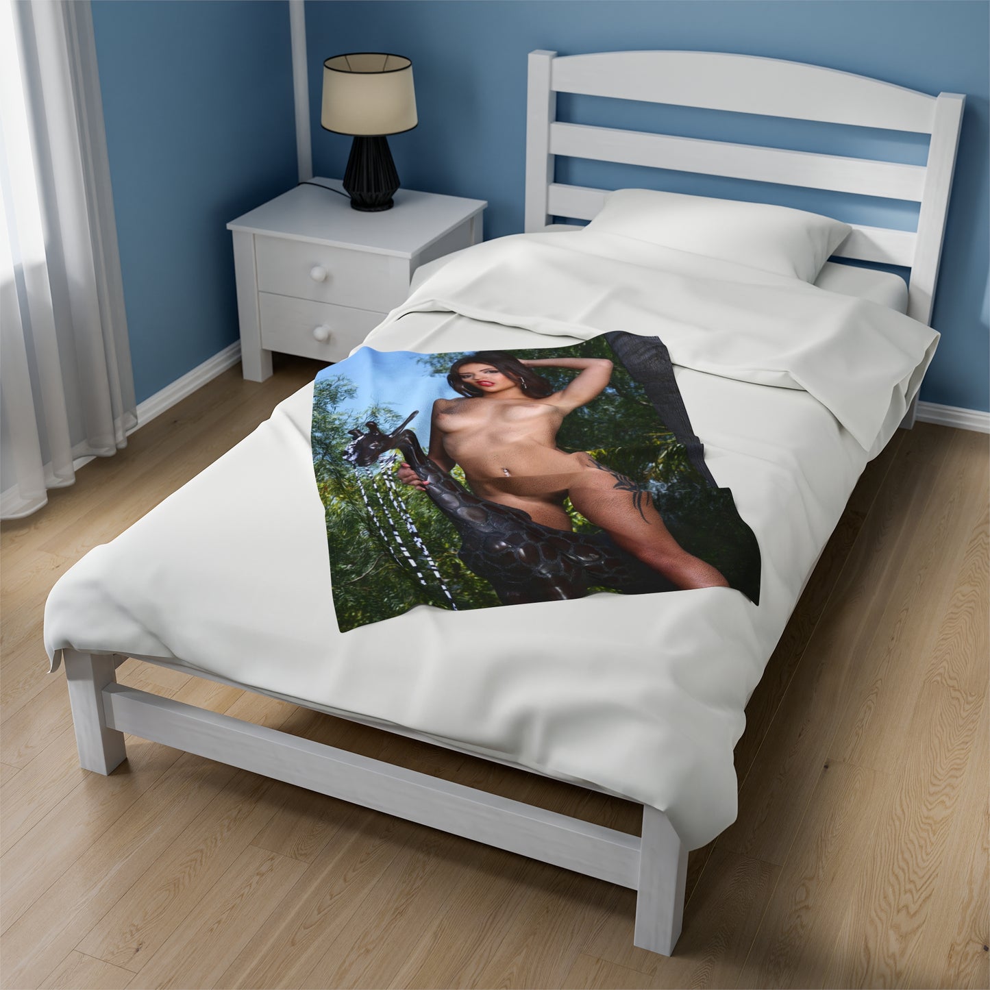 Velveteen Plush Blanket Porn Star Jynx Maze Nude