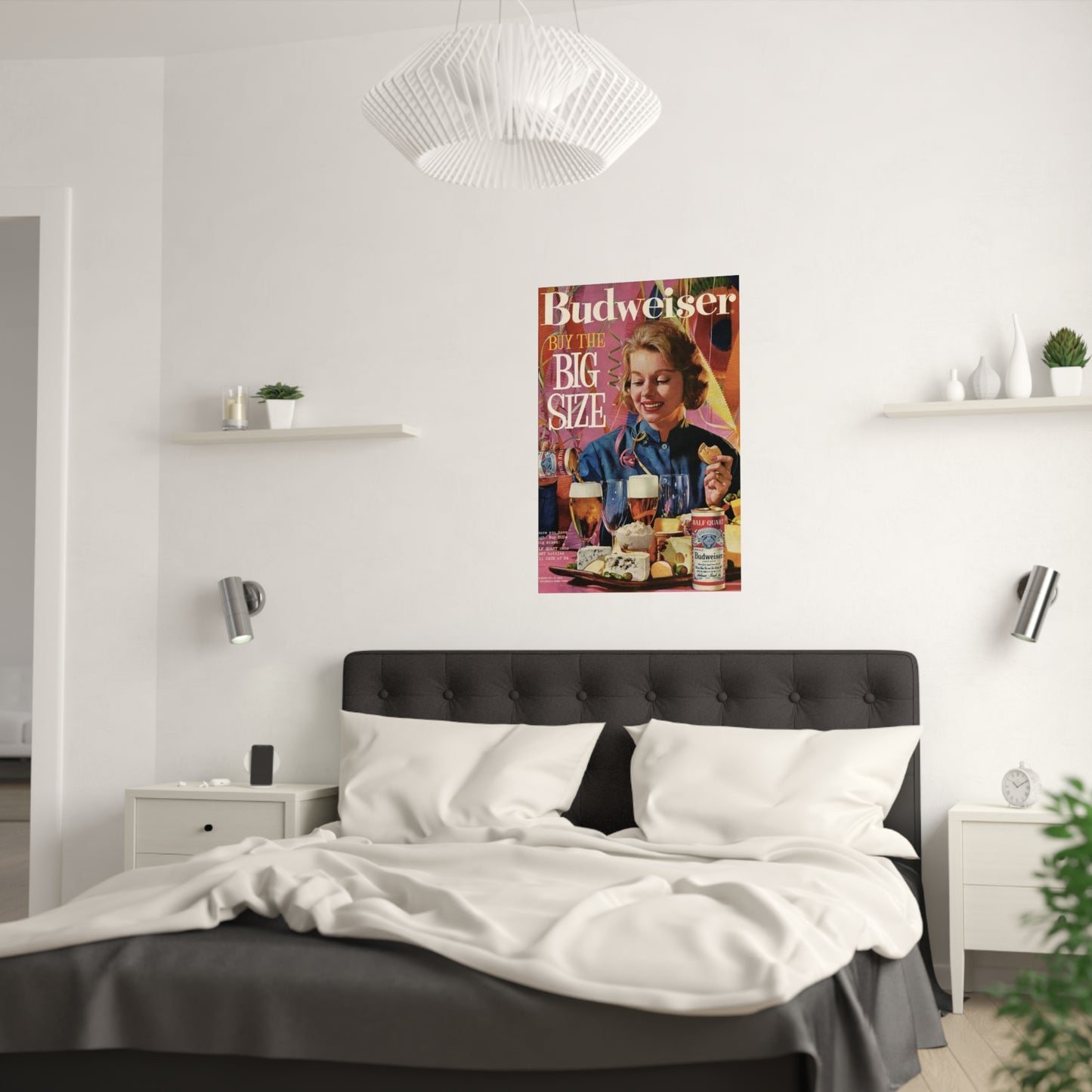 Satin Posters (210gsm) Budweiser Advertisement