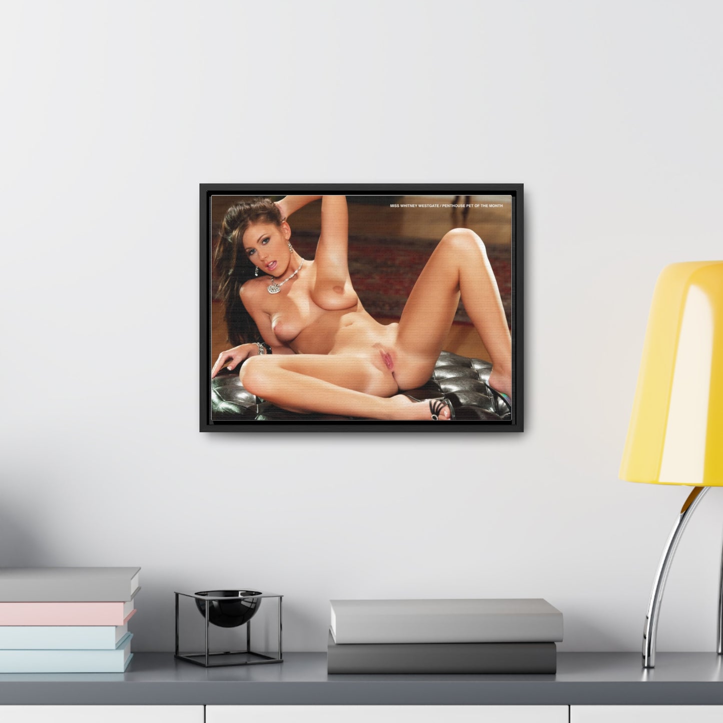 Gallery Canvas Wraps, Horizontal Frame Penthouse Pet April 2013 Whitney Westgate