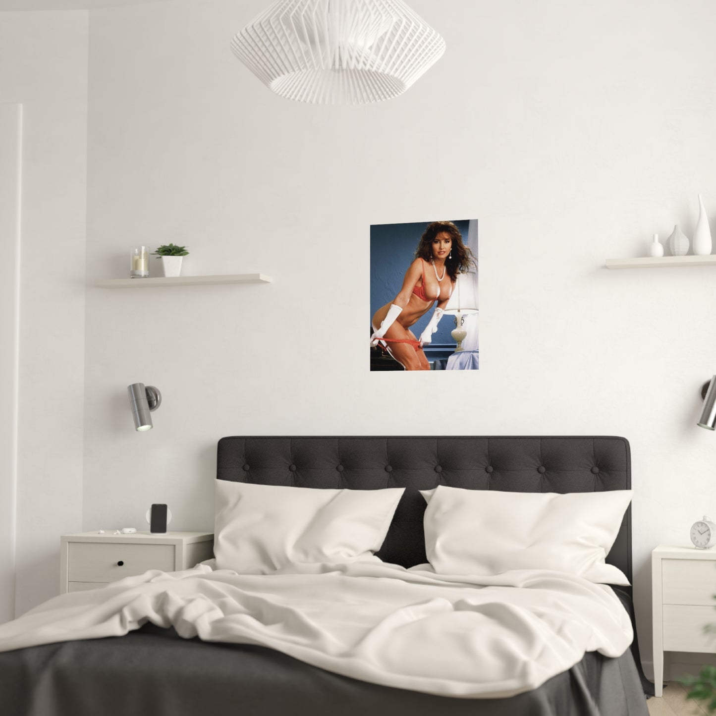 Satin Posters (210gsm) Retro Pornstar Ashlyn Gere Nude