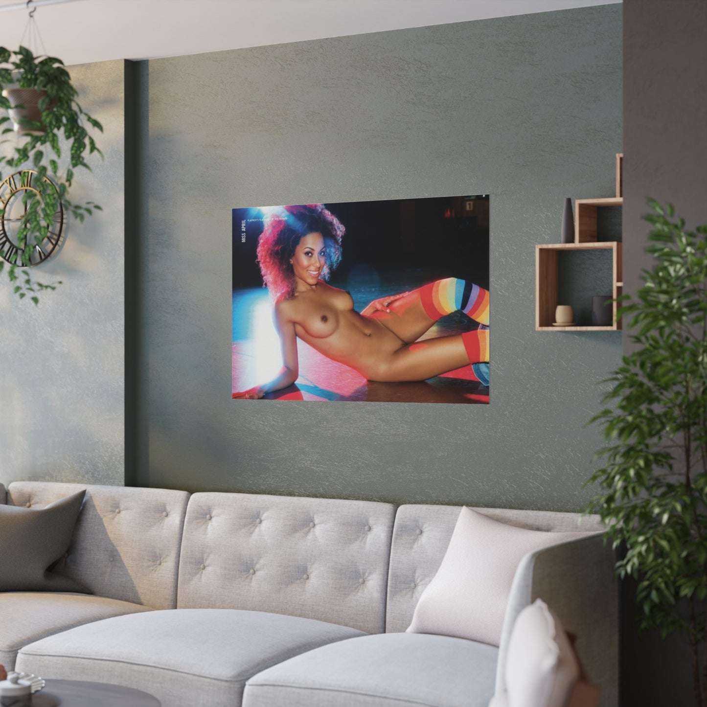 Satin Posters (210gsm) Playboy Playmate April 2014 Shanice Jordyn