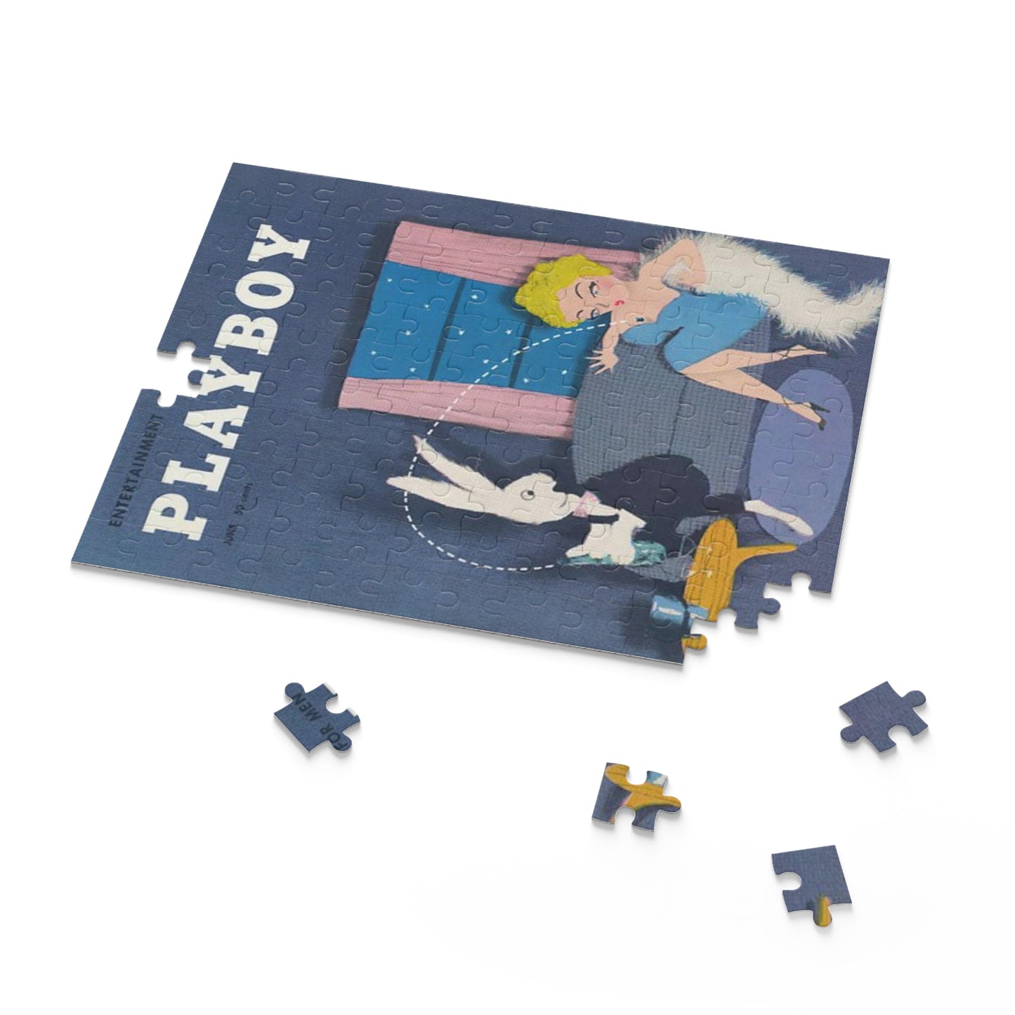 Puzzle (120, 252, 500-Piece) Playboy Cover June 1954